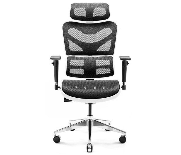 Diablo Chairs V-Commander Biało-czarny - 1192267 - zdjęcie 2
